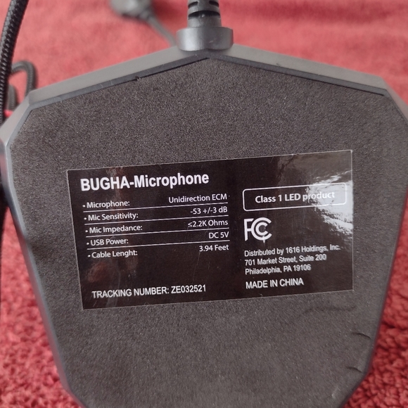 Bugha Exclusive LED Gaming Microphone for PC - Picture 6 of 8